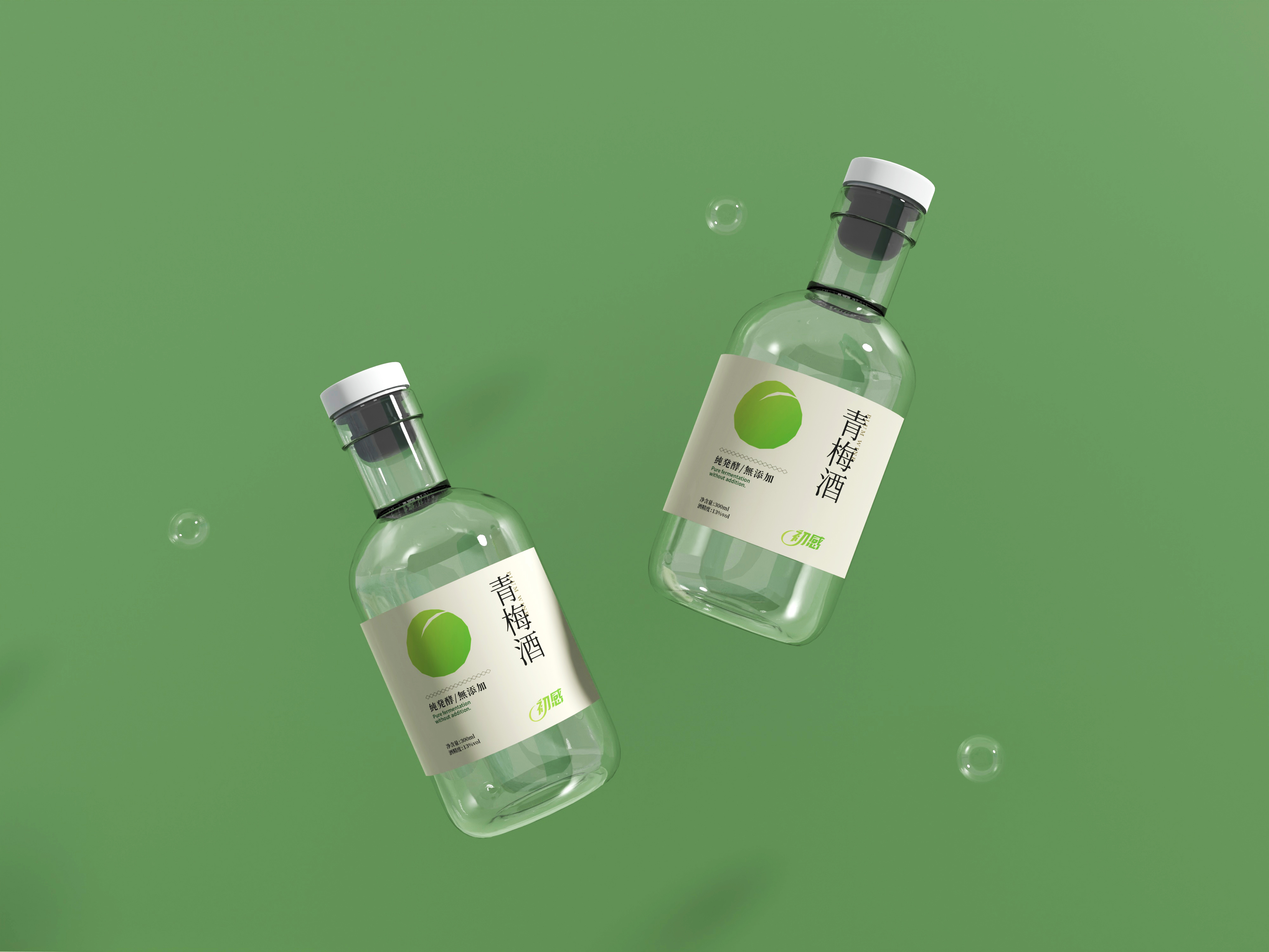 包小盒包装设计青梅酒包装设计日式酒包装小清新酒包装08 包小盒